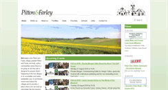 Desktop Screenshot of pittonandfarley.co.uk